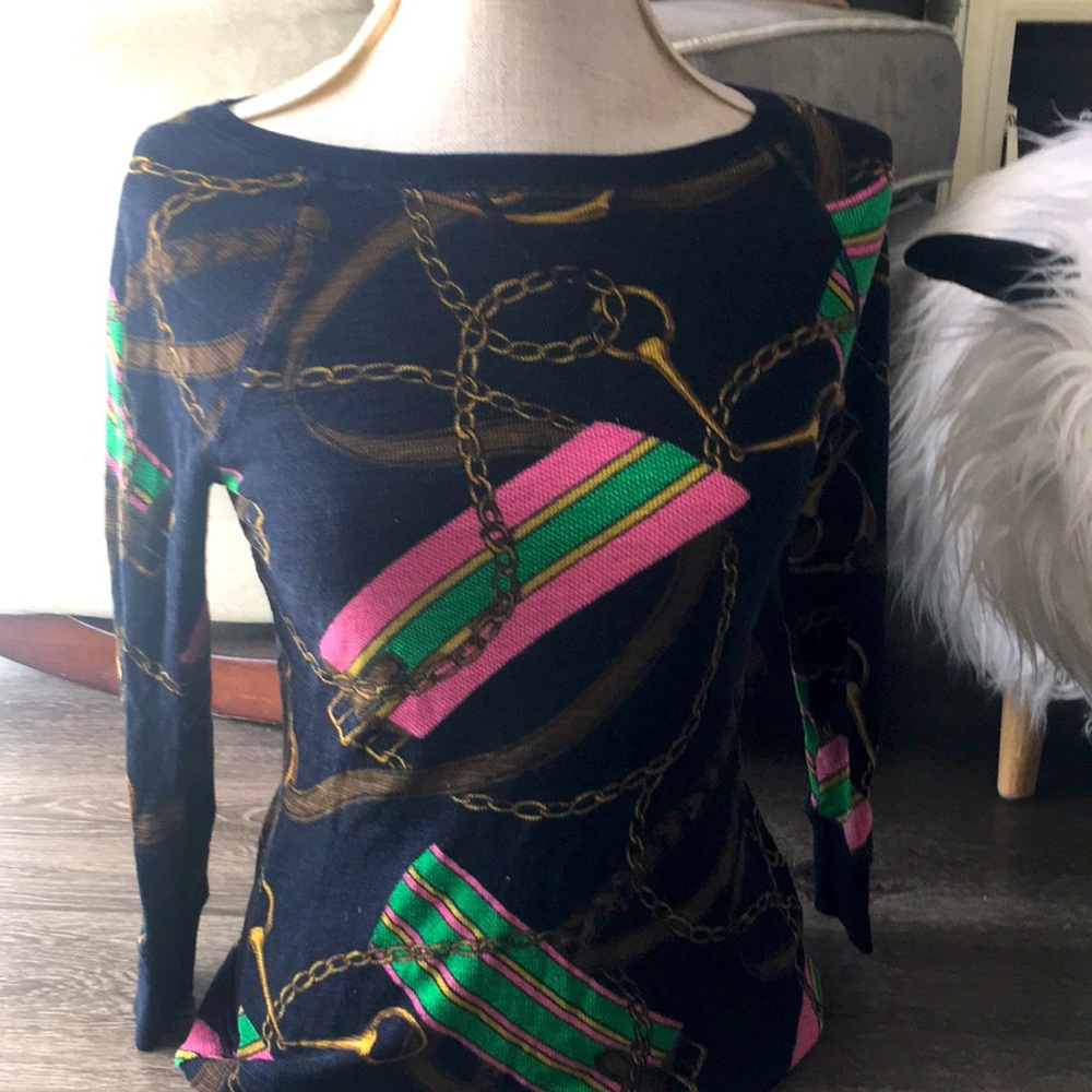 Ralph Lauren equestrian top sz S